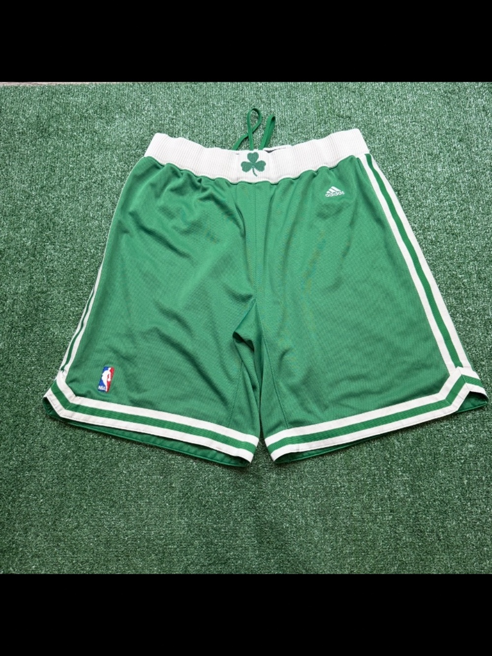 Boston Celtics Basketball Shorts Mens Size 38 Green Away NBA Basketball